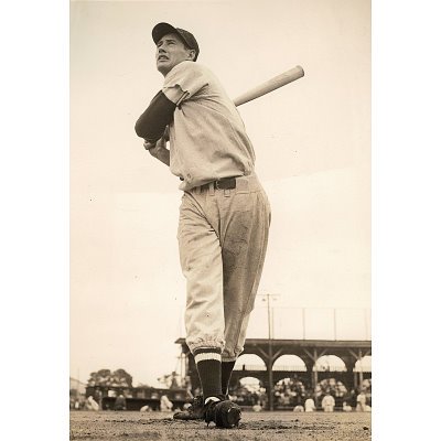 Professionally Framed Ted Williams Boston Red Sox Archival Photo Sports Poster Print - 13x19 with RichAndFramous Black Wood Frame