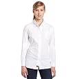 Dickies Girl Junior's Poplin Long Sleeve Shirt