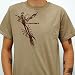 FOUR LETTER LIE - Scorpion - Tan T-shirt