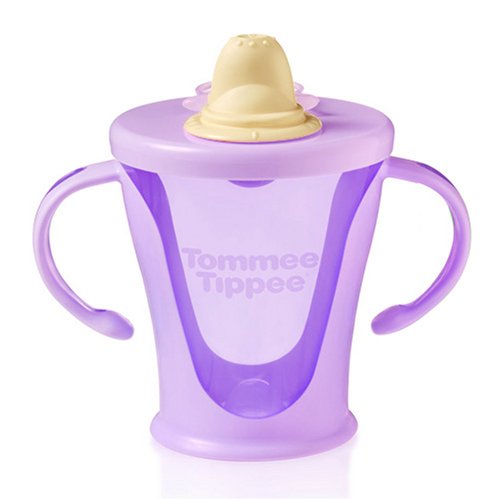 Childrens Toyshop   : Tommee Tippee Easiflow Cup - Lilac