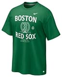 Boston Red Sox Nike Kelly Green St. Patrick's Vintage Tri-Blend T-Shirt