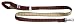 Doggles Mutt Gear Comfort Leash Brown/Tan 4 feet