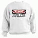 BEWARE OF THE HORTICULTURIST Youth Sweatshirt (for Kids) Various Colors Available