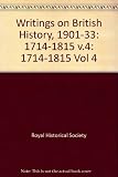 Writings on British history 1901-1933 : a bibliography of books and articles on the history of Great Britain from about 450 A.D. to 1914 published during the years 1901-1933 inclusive, with an appendi