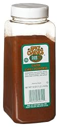 Spice Classics Chili Powder, Dark, 16-Ounce Plastic Canisters (Pack of 6)