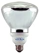 Verilux 23 Watt Natural Spectrum Compact Fluorescent Par38 Outdoor Flood Bulb, Single Pack