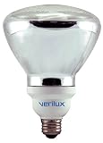 Verilux CFSPAR38VLX 23 Watt Outdoor Flood Compact Spiral Global Cooling Natural Spectrum Fluorescent Bulbs, Single Pack