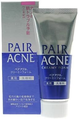 Lion PAIR ACNE Creamy Foam Facial Washing Foam 80g by PAIR ACNE