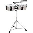 Gon Bops Tumbao Series Timbales, Chrome Over Steel