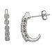Boucles d'oreille - 5.58.136G - Femme - Or blanc (9 cts) 1.37 Gr - Diamant