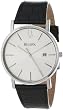 Bulova Men's 96B104 Strap Silver Dial Watch