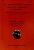 Taphonomie des petits vertébrés : référentiels et transferts aux fossiles : actes de la table ronde du RTP taphonomie, Talence 20-21 octobre 2009