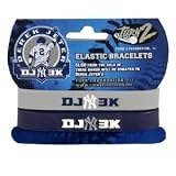MLB New York Yankees Derek Jeter 3,000th Hit DJ3K Bandz Bracelet (2 Pack)