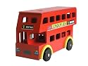 Large Wooden London Bus