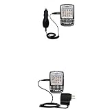 Essential Kit for the Blackberry 7730 - includes Car and Wall Charger with Rapid Charge Technology - Gomadic Brand w/ TipExchange Technology