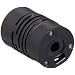 Plastic PowerDrive PFS500-1414 Set Screw Beam Coupling, Molded Plastic, Inch, 0.11" Bore A Diameter, 0.11" Bore B Diameter, 0.500" OD, 0.710" Length, 44.2 lb-in Nominal Torque