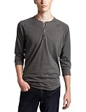 Rusty Men's Grad Sham Long Sleeve Henley Shirt