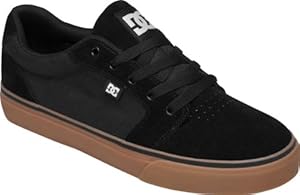 DC Men's Anvil Action Sports Shoe,Black/Gum,6 M US