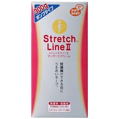 PIP BABY ストレッチラインII マッサージクリーム ポンプタイプ 300g