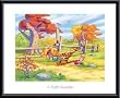 Art Poster Metal Framed Print - A Tight Squeeze - Artist: Walt Disney- Poster Size: 16 X 20