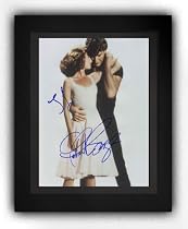 Dirty Dancing Patrick Swayze & Jennifer Grey Autograph Signed & Framed Photo
