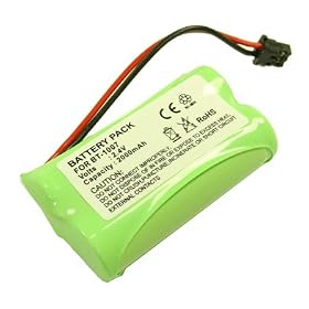 Uniden BT-1007 Cordless Phone Battery Replacement For 2 AA w/Mitsumi - Panasonic HHR-P506 (Type 17), Uniden BT-904, Radio Shack 23-960 Battery