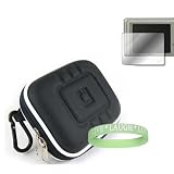 Flip Ultra / Flip Ultra HD 2nd Generation EVA Black Carrying Case + Flip Ultra / Flip Ultra HD Screen Protector + Live*Laugh*Love Wrist Band!!!