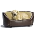 Dog Bed Chester & Wells Oxford Chestnut & Beige Medium