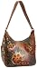 Anuschka 382 Hobo,Premium Floral Safari,one size