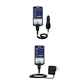 Essential Kit for the Samsung IP-830w - includes Car and Wall Charger with Rapid Charge Technology - Gomadic Brand w/ TipExchange Technology