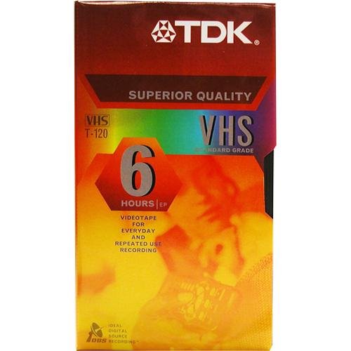 TDK 120 Minute Standard Video Tape (10-Pack)