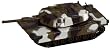 Power Tank Pullback - Brown w/ Closed Turret