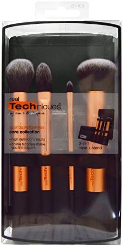 24 Piece Professional Natural Hair Brush Set with Roll up Case