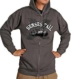 SENSES FAIL - Dirty Rat - Charcoal Zip Up Hoodie