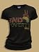 Junk Food Omni Peace End Poverty Washed Black Juniors/Ladies T-shirt Tee