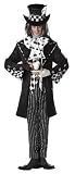 California Costumes Men's Dark Mad Hatter Costume,Multi,Medium