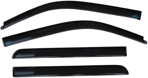 Aomis 21-0022 Smoke Seamless Ventvisor - 4 Piece