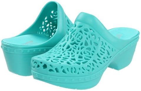 Dansko Pippa Women's Molded Rubber Clog Teal (SIZE 38) (US 7)