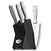 Ginsu 5-Piece Stainless Knife Prep Set, Black
