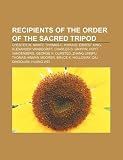Recipients of the Order of the Sacred Tripod: Chester W. Nimitz, Thomas C. Kinkaid, Ernest King, Alexander Vandegrift, Charles D. Griffin