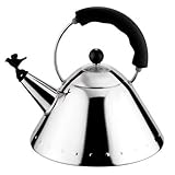 Alessi Wasserkessel Graves, schwarz