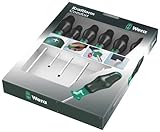 Wera 05031556002 Kraftform Comfort 1334 SK/6 Hexagon Screwdriver Set, 6-Piece by Wera
