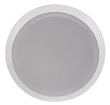 8inch Two-Way Ceiling Speaker Pair - 40w Rms Polypropylene Cone Woofer Rubber Surround