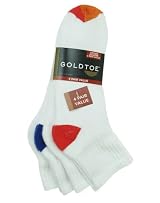 Gold Toe Cotton Quarter Socks (Pack of 4)