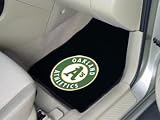 Oakland Athletics universal fit Carpet 2 Pc Car Floor Mat (Rug)