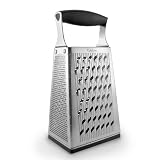 Cuisipro 4-Sided Box Grater with Ginger Grater Base