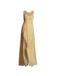 Sheath Chiffon Scoop Neck Fitted Draped Applique  Dress