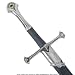Medieval Crusader Chivalry Knight's Long Sword w/ Scab