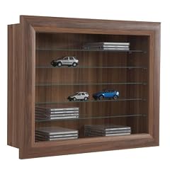 FMD 109-010 H�ngevitrine Bora 10 - B/H/T: 62.5 x 50.0 x 17.5 cm, Zwetschge