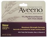 Health & Beauty Online Shop Ranking 53749. Aveeno 1% Hydrocortisone Anti, Itch Cream, Maximum Strength, 1 oz (Quantity of 5) Health & Beauty Online Shop Ranking 53749. Aveeno 1% Hydrocortisone Anti, Itch Cream, Maximum Strength, 1 oz (Quantity of 5)